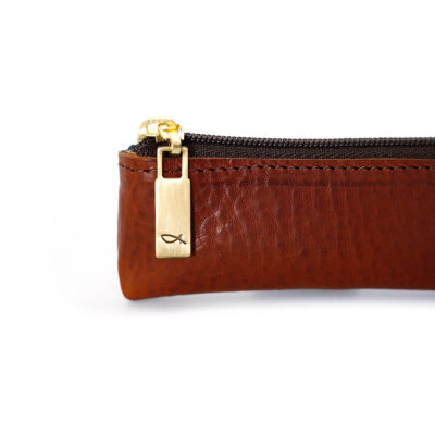 Oil leather gum case