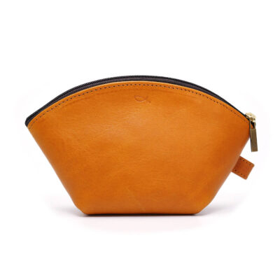 Fan-shaped pouch