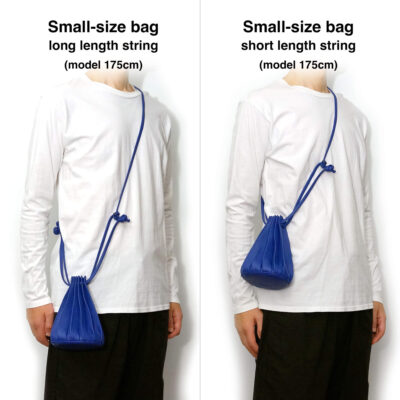 Drawstring adjustable shoulder bag