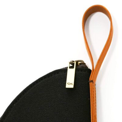 Long canvas pouch