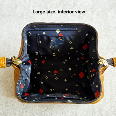 Wire frame pouch