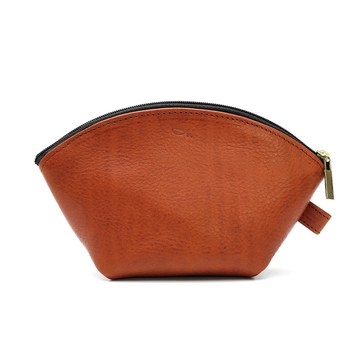 Fan-shaped pouch