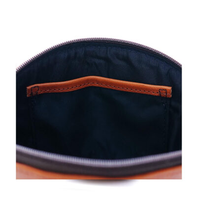 Fan-shaped pouch