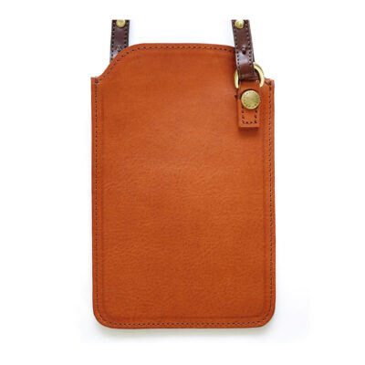 Crossbody iPhone leather case