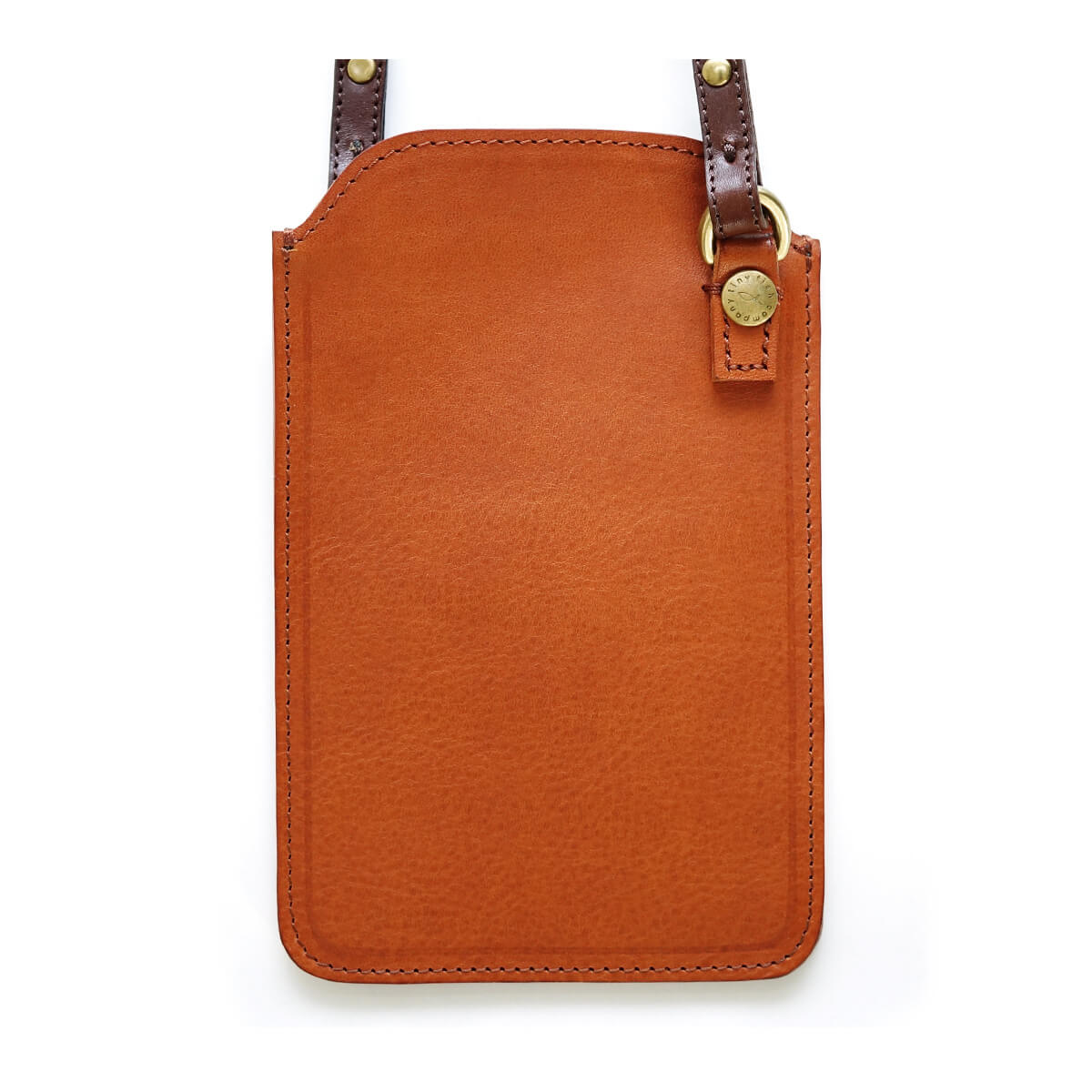 Crossbody iPhone leather case
